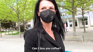 Czech Streets 129: Milf Enjoys a Vibrator in Public