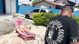 Loirinha gostosa do rabão fudendo com o dotado