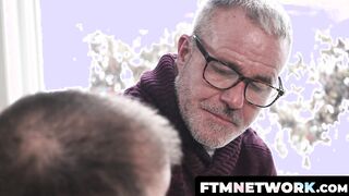 Dale Savage with Luke Hudson and Mr. Hudson went on a hot and blazing threesome fuck