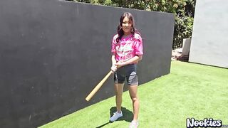 Asian Jade Spreads and Fucks Stepdad