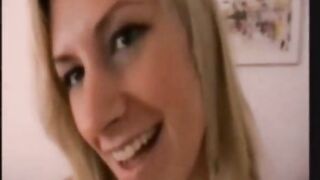 Deutscher blonder Amateur-Anal