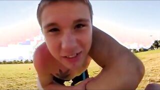 Twink Duo Sucks & Fucks POV-Style
