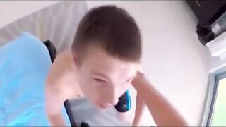 Twink Duo Sucks & Fucks POV-Style