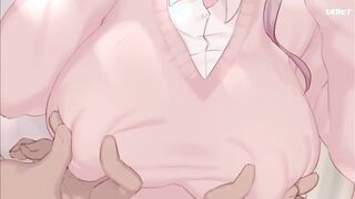Девушка, на соски которой напал любимый учитель %7C Aishi no Sensei ni Chikubi Semesa