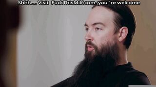 MILFY Rich Housewife Kianna loves to ride Anton's thick BBC