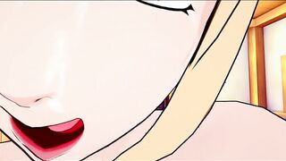 Наруто трахает ВСЕХ своих любимых девочек ниндзя и кончает с леди Цунаде 2