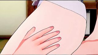 Наруто трахает ВСЕХ своих любимых девочек ниндзя и кончает с леди Цунаде 6