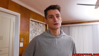 Weird threesome with Trevor Harris and his neighbors Jayden Marcos and DeAngelo Jacks