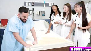 When your lucky to get treated by sexy doctors
