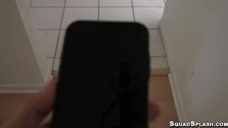 Two busty and shaved sluts pov banging