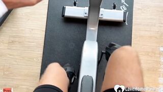 Dark Hair blows cock before the deep penetration