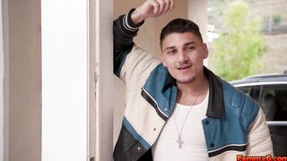 Alexis Malone fucks stepdaughters boyfriend Victor Ray while she watches