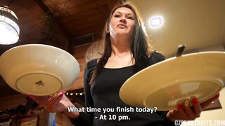 Czech Streets 140: Devilish Foursome! With Angel who Sucked me