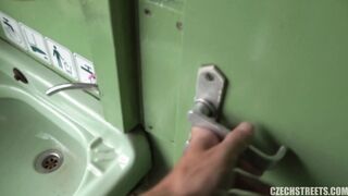 Czech Streets 146: Sex With a Conductor in the Toilet