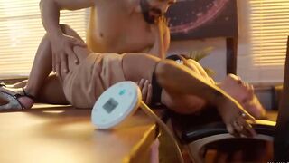 Merrid Bhabhi Hardcore Sex With Boss in Office