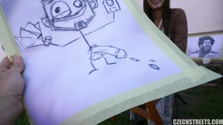 Czech Streets 151: Cum Covered Artist
