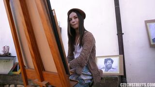 Czech Streets 151: Cum Covered Artist