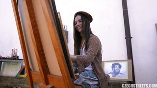 Czech Streets 151: Cum Covered Artist