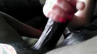 Black Dick Worship - Interracial Handjob