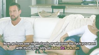 Alex White shows Whitney Wright how they can Share their Stepdaddy -S3E1