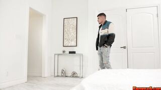 Busty stepmom Alexis Malone lets stepdaughters boyfriend fuck her