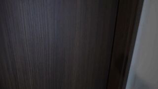 My stepsister caught her jerking off and let me cum on her big tits
