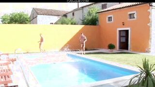 Florian Nemec, Sasha Basti And Nikolay Jurikov Film Scene