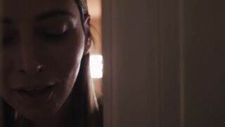 Shemale stepmom catches stepdaughter masturbating