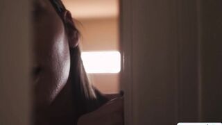 Shemale stepmom catches stepdaughter masturbating