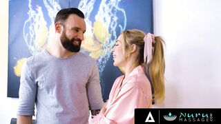 NURU GRIND - Hottie Masseuse Aiden Ashley Give Hottie point of view Strokes To Her Sister's Hubby