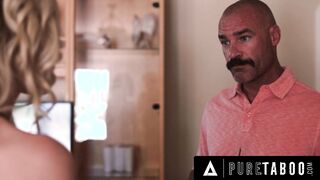 INNOCENT TABOO Strict Stepdad Tries To Teach Slutty Step Daughter Khloe Kingsley A Lesson