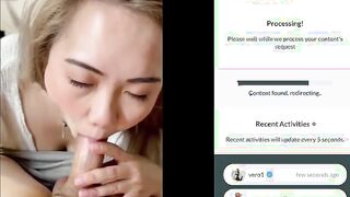 Sexy asian babe gets fucked hard