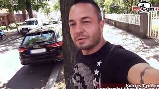Dark Haired with crazy hot hooters banged! into outdoor
