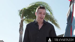 TRANSFIXED - Homeless Cis Victoria Voxxx Has Her Vagina Tag Teamed By Transexual Jade Venus & Her Wifey