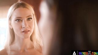 MIXEDX - Bombshell Teenagers Jadilica Fulfills A Fantasy Huge Fucking Her Amazing Stepmom Ivi Rein