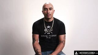 ADULT TIME - How Guys Orgasm With Huge Penis Stud King Noire! VIEW HIM JERK OFF! - FULL TAPE