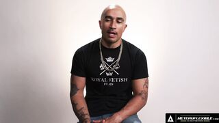 ADULT TIME - How Guys Orgasm With Huge Penis Stud King Noire! VIEW HIM JERK OFF! - FULL TAPE