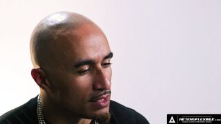 ADULT TIME - How Guys Orgasm With Huge Penis Stud King Noire! VIEW HIM JERK OFF! - FULL TAPE