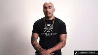 ADULT TIME - How Guys Orgasm With Huge Penis Stud King Noire! VIEW HIM JERK OFF! - FULL TAPE