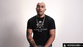 ADULT TIME - How Guys Orgasm With Huge Penis Stud King Noire! VIEW HIM JERK OFF! - FULL TAPE