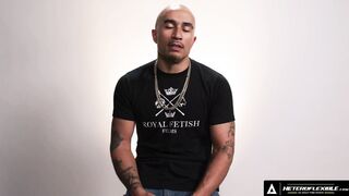ADULT TIME - How Guys Orgasm With Huge Penis Stud King Noire! VIEW HIM JERK OFF! - FULL TAPE