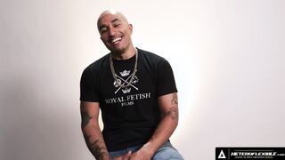 ADULT TIME - How Guys Orgasm With Huge Penis Stud King Noire! VIEW HIM JERK OFF! - FULL TAPE