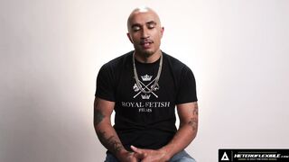 ADULT TIME - How Guys Orgasm With Huge Penis Stud King Noire! VIEW HIM JERK OFF! - FULL TAPE