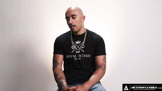 ADULT TIME - How Guys Orgasm With Huge Penis Stud King Noire! VIEW HIM JERK OFF! - FULL TAPE