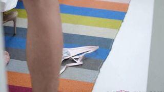 Caught Jerkin' It With Stepmom's Soiled Panties