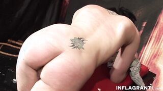 Kinky sub gets punished by bad master