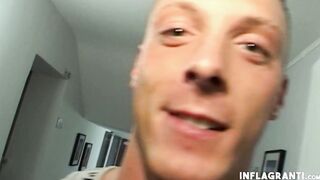 Tiny breasted whore sucking off penis