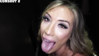 Very impressive deepthroating and 10 cumshots Mia!
