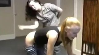 Filming how banned search flogs her stepdaughter