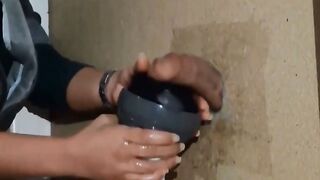 Glory Hole Amateur Takes on Big Cocks